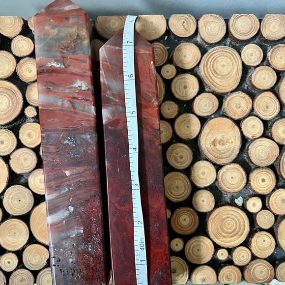 Beautiful Colourful Red Jasper Towers! - Picture 4 of 6